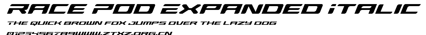 Race Pod Expanded Italic.ttf