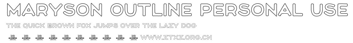 Maryson Outline PERSONAL USE.otf