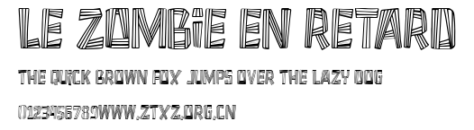 Le Zombie en Retard.ttf
