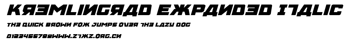 Kremlingrad Expanded Italic.ttf