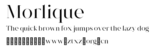 Morlique.otf