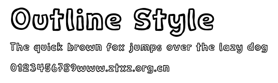 Outline Style.otf
