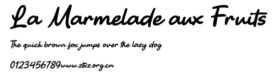 La Marmelade aux Fruits.ttf