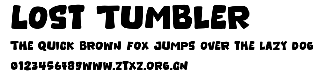 Lost Tumbler.otf