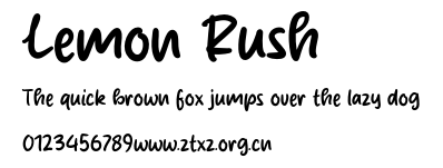 Lemon Rush.otf