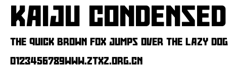 Kaiju Condensed.otf