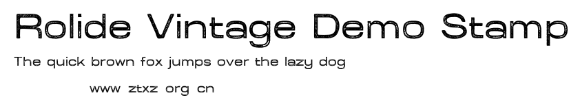 Rolide Vintage Demo Stamp.otf