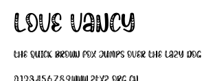 Love Vancy.otf