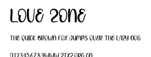 Love Zone.otf