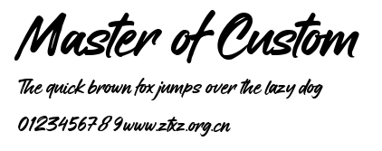 Master of Custom.ttf