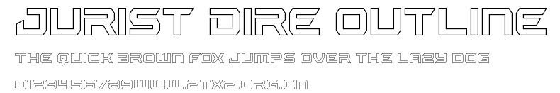 Jurist Dire Outline.ttf