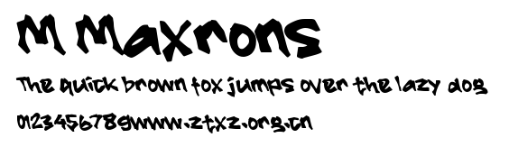 M Maxrons.ttf
