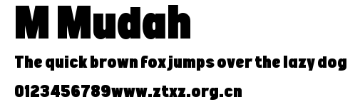 M Mudah.ttf