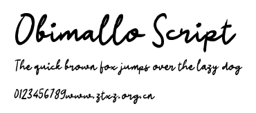 Obimallo Script.ttf