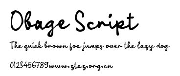 Obage Script.ttf