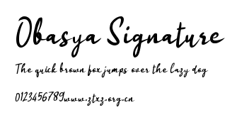 Obasya Signature.ttf