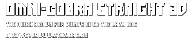 Omni-cobra Straight 3D.ttf