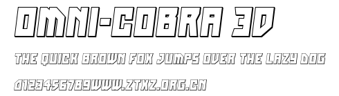 Omni-cobra 3D.ttf