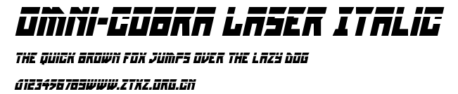 Omni-cobra Laser Italic.ttf