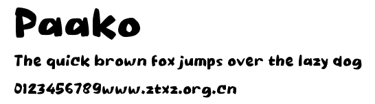 Paako.ttf