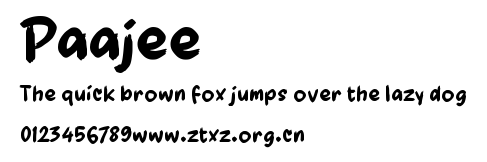 Paajee.ttf