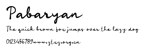 Pabaryan.ttf