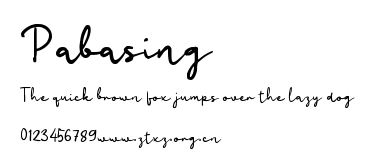 Pabasing.ttf