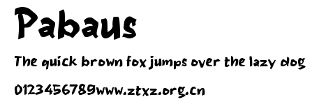 Pabaus.ttf