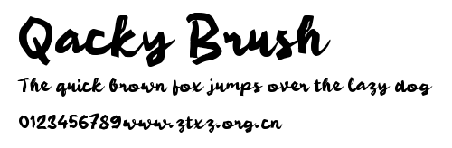 Qacky Brush.ttf
