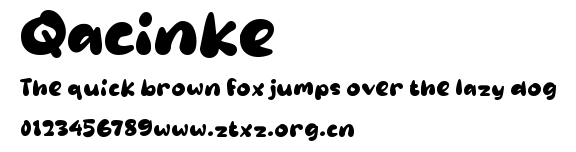 Qacinke.ttf