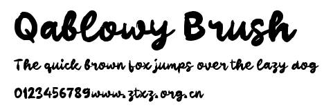 Qablowy Brush.ttf