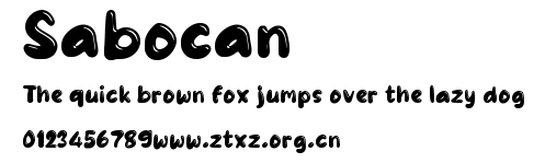 Sabocan.ttf