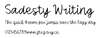 Sadesty Writing.ttf