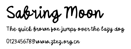 Sabring Moon.ttf