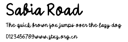 Sabia Road.ttf