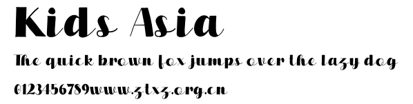 Kids Asia.otf