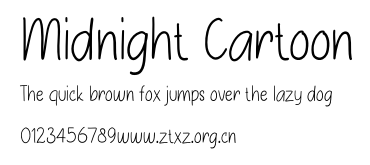 Midnight Cartoon.otf