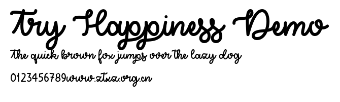 Try Happiness Demo.ttf