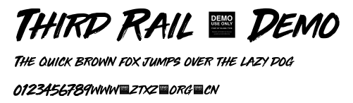 Third Rail - Demo.ttf