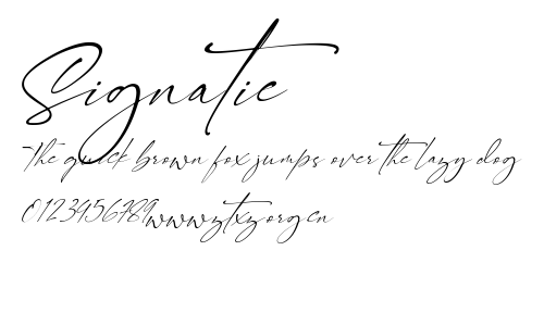 Signatie.ttf