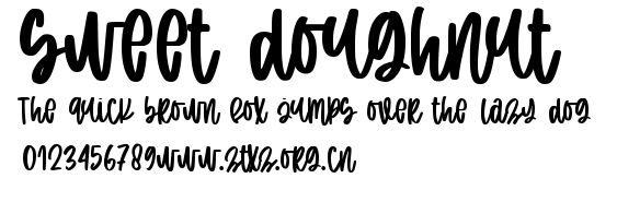 sweet doughnut.otf