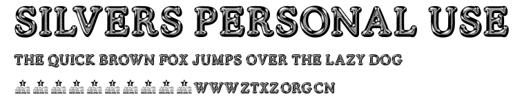 SILVERS PERSONAL USE.ttf