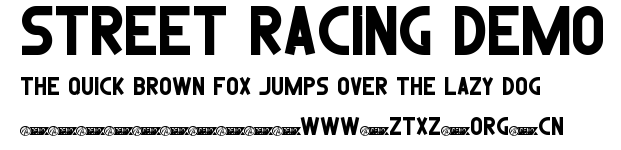 Street Racing Demo.ttf