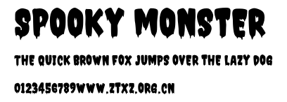 Spooky Monster.otf