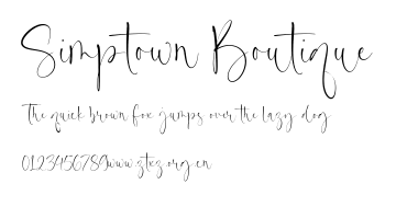 Simptown Boutique.otf