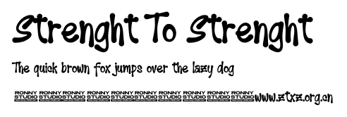 Strenght To Strenght.otf