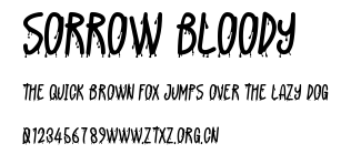 Sorrow Bloody.ttf