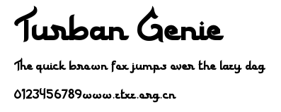 Turban Genie.ttf