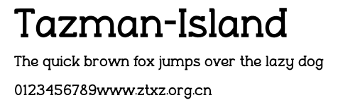 Tazman-Island.otf