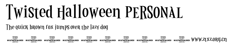 Twisted Halloween PERSONAL.otf